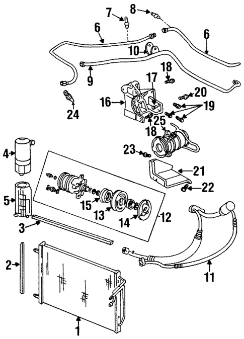 Switches & Sensors for 1996 Buick Riviera #0