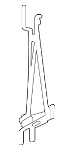 2325456601 - Electrical: Control Module Bracket for Mercedes-Benz Image