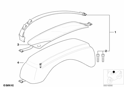 Luggage & Storage for 1996 BMW-Motorrad R 1200 C #0