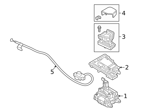 Gear Shift Control for 2020 Audi A4 Quattro #0