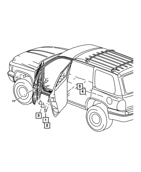 Doors for 2004 Dodge Durango #0