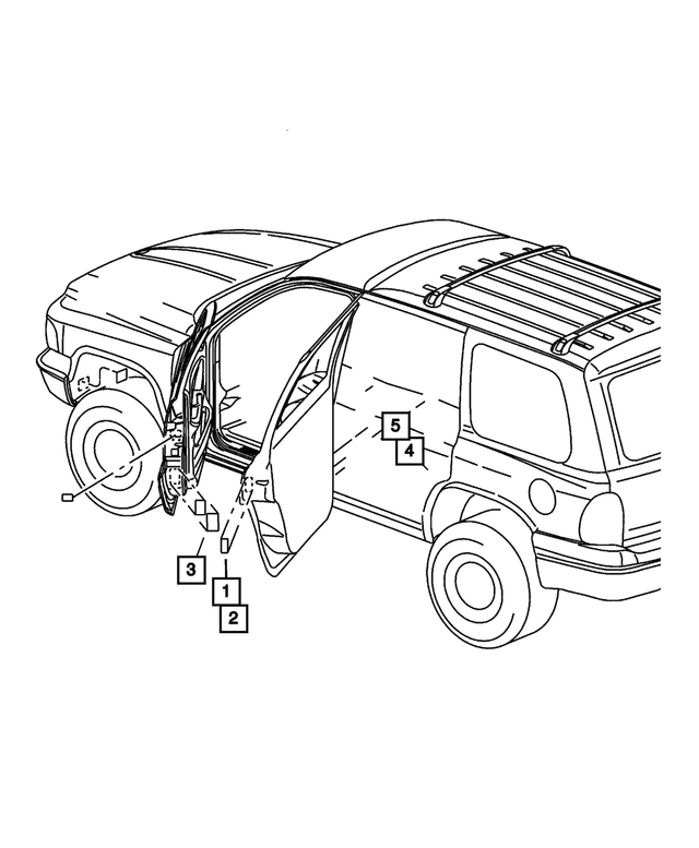 4040858 - Labels All Vehicle Locations: Vehicle Certification Overlay for Mopar Image