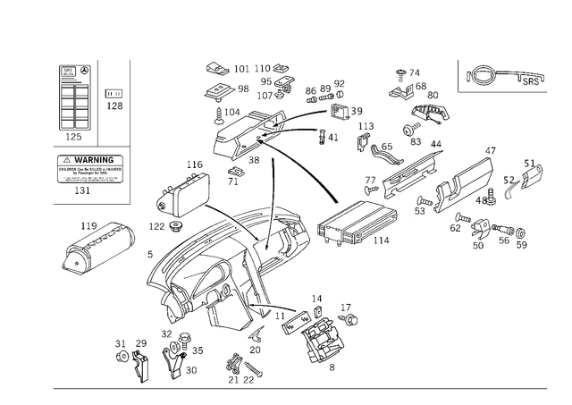 2026804388 - Panelling: Instrument Panel for Mercedes-Benz: C220, C230, C280, C43 AMG Image image
