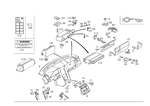 2026804388 - Panelling: Instrument Panel for Mercedes-Benz Image