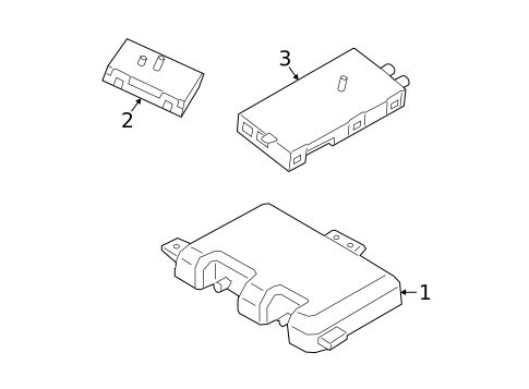 Antenna & Radio for 2024 BMW M8 #1