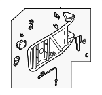 572100W010 - Body: Carrier Assembly for Nissan: Pathfinder Image