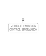 68727147AB - Labels: Vehicle Emission Control Information Label for Mopar Image