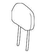 90697012509G99 - Body: Headrest for MB Vans Image