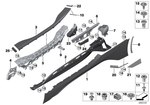 51777336368 - : Right Door Sill Cover for BMW Image