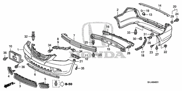 Bumpers ('08-) for 2010 Honda Odyssey #0