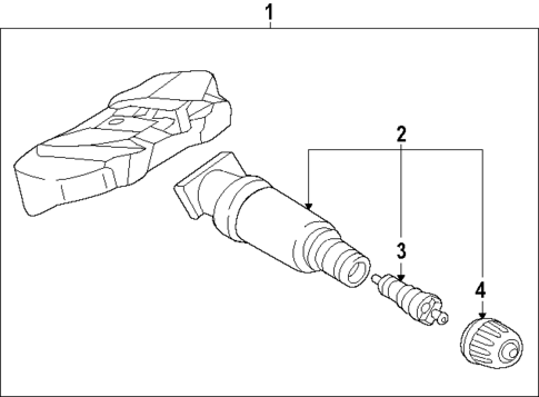 Tire Pressure Monitor Components for 2025 BMW 228 xDrive Gran Coupe #0