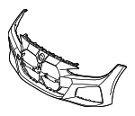 51115A0F338 - Body: Bumper Cover for BMW: i4 Image