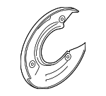 T2H6803 - Brakes: Splash Shield for Jaguar Image