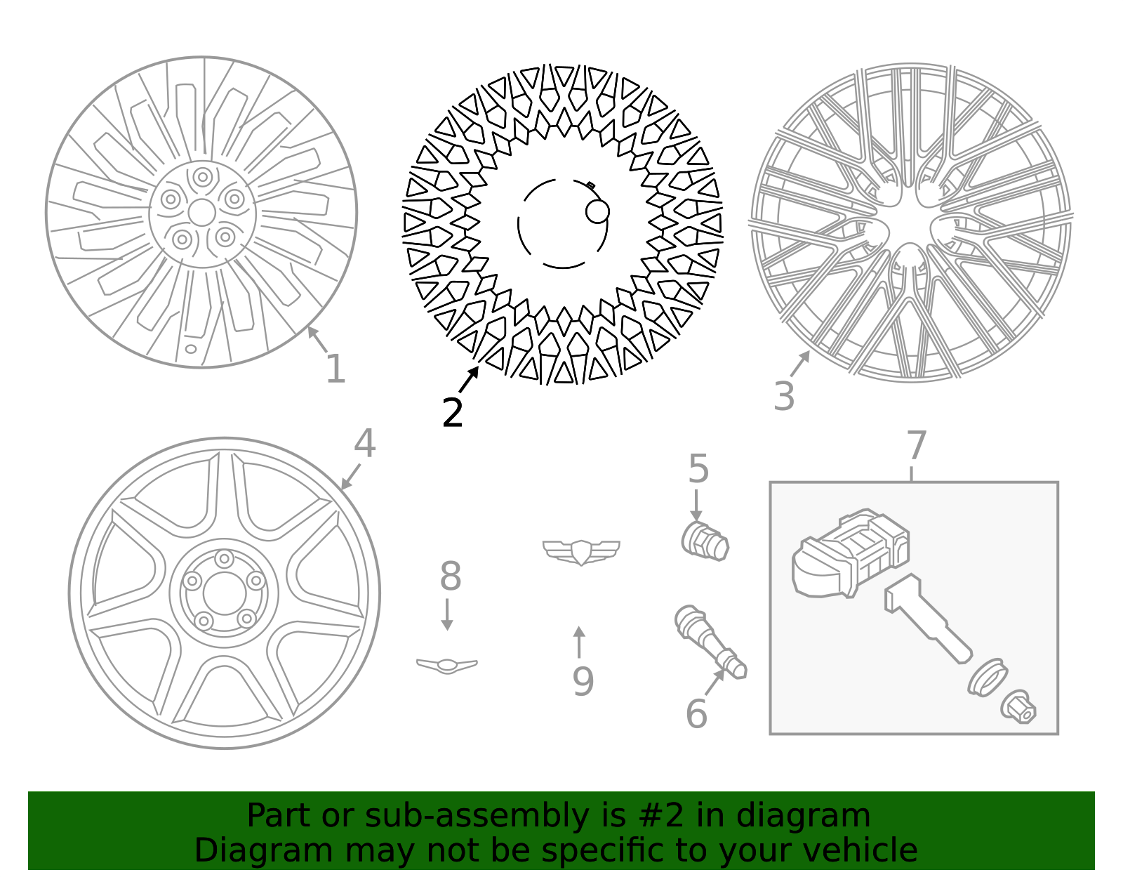 52914-D2710 - Hyundai Wheel, Alloy Performance Auto Parts