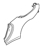 992809029NGRV - Body: Quarter Panel for Porsche: 911 Image