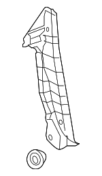 74105TM8A00 - Body: Rear Shield for Honda: Insight Image