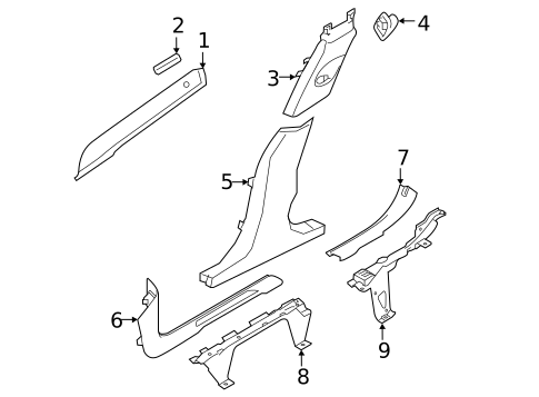Frame for 2020 Jaguar E-Pace #0