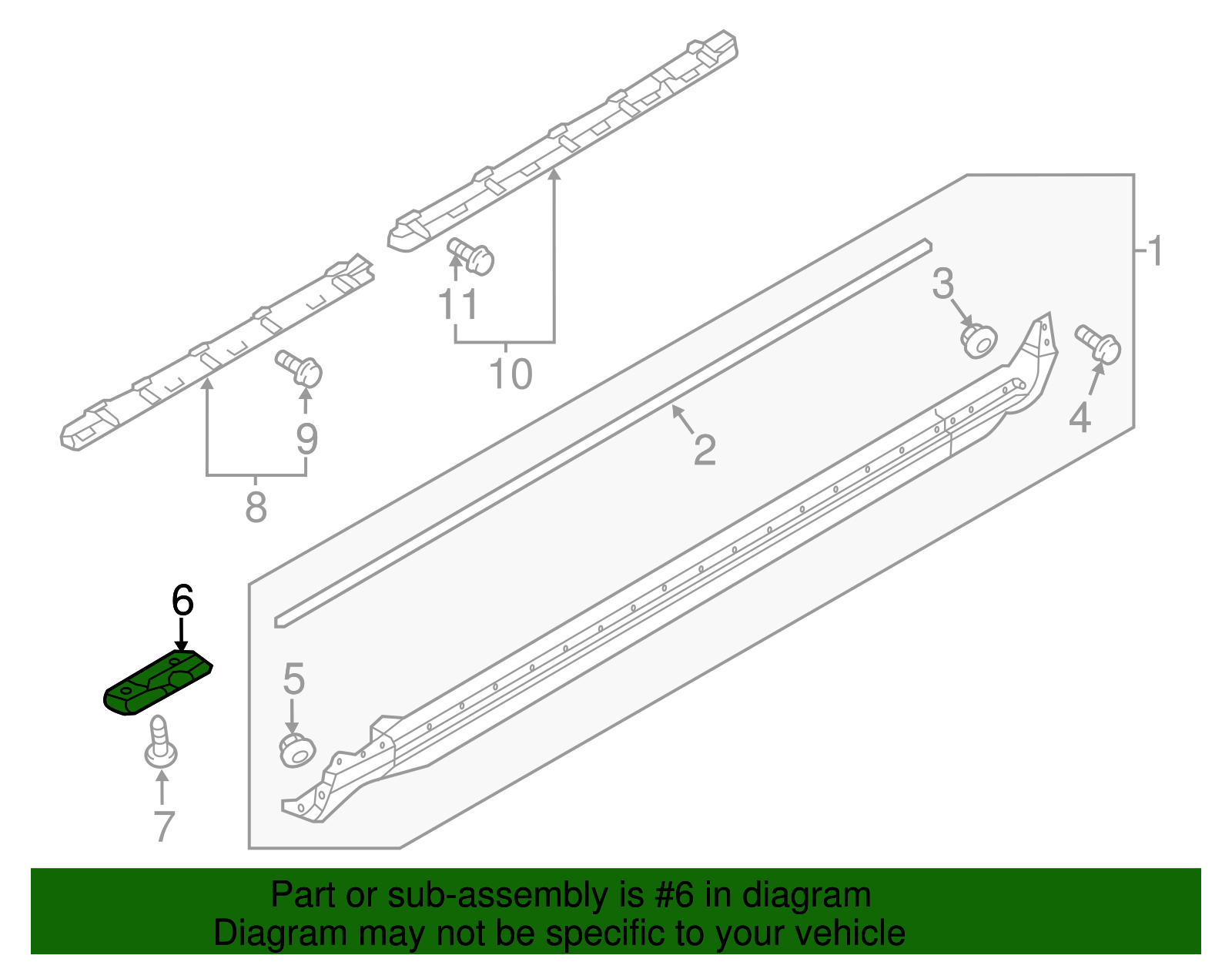 Genuine Support Bracket for 2016-2025 Volvo XC90 | Part