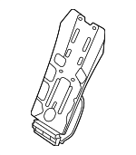 2978005400 - Body: Pad for Mercedes-Benz Image