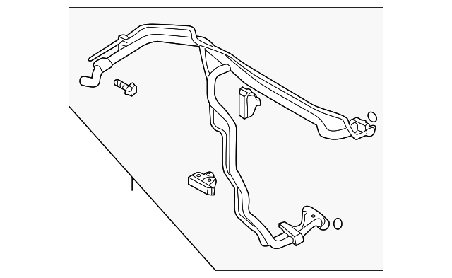 Pressure Pipe - Nissan (92471-ZE60A)