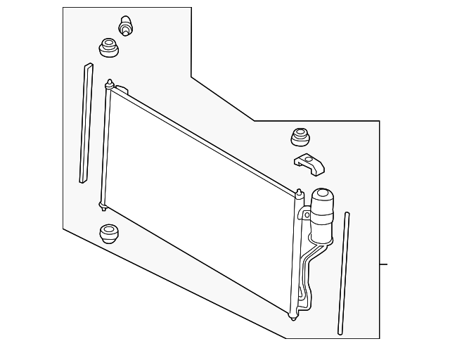 Value Advantage™ CONDENSER ASSEMBLY - Nissan (K2100-5Z00JNW)