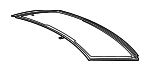 51317477424 - Body: Back Glass for BMW: 228 xDrive Gran Coupe, 228i Gran Coupe, 228i xDrive Gran Coupe, M235i xDrive Gran Coupe Image