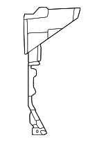 68453528AA - Cooling System: Upper Panel for Mopar Image