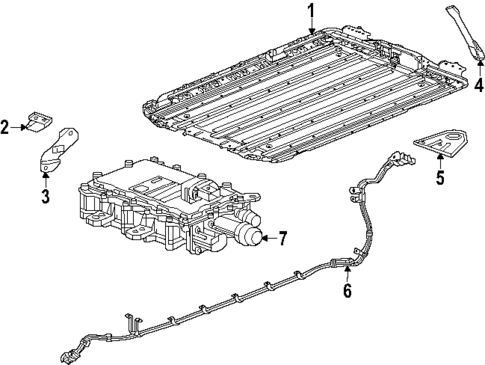 Battery for 2024 Chevrolet Blazer EV #0