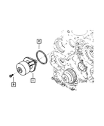 5003666AA - Cooling: Cap Screw for Dodge: Ram 2500, Ram 3500 | Ram: 2500, 3500 Image