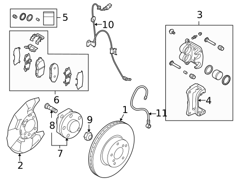 Anti-Lock Brakes for 2013 Subaru Forester #1