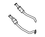 68414798AA - Exhaust: Converter &amp; Pipe for Dodge: Durango | Jeep: Grand Cherokee Image