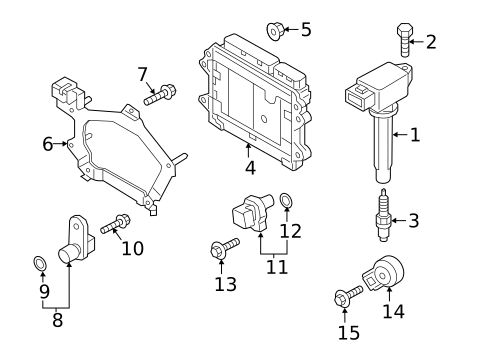 Ignition System for 2014 Mazda CX-5 #1