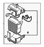 MR513428 - HVAC: Evaporator Assembly for Mitsubishi Image