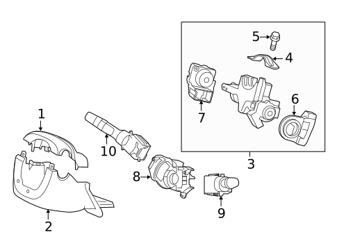 Anti-Theft Components for 2016 Honda Civic #0