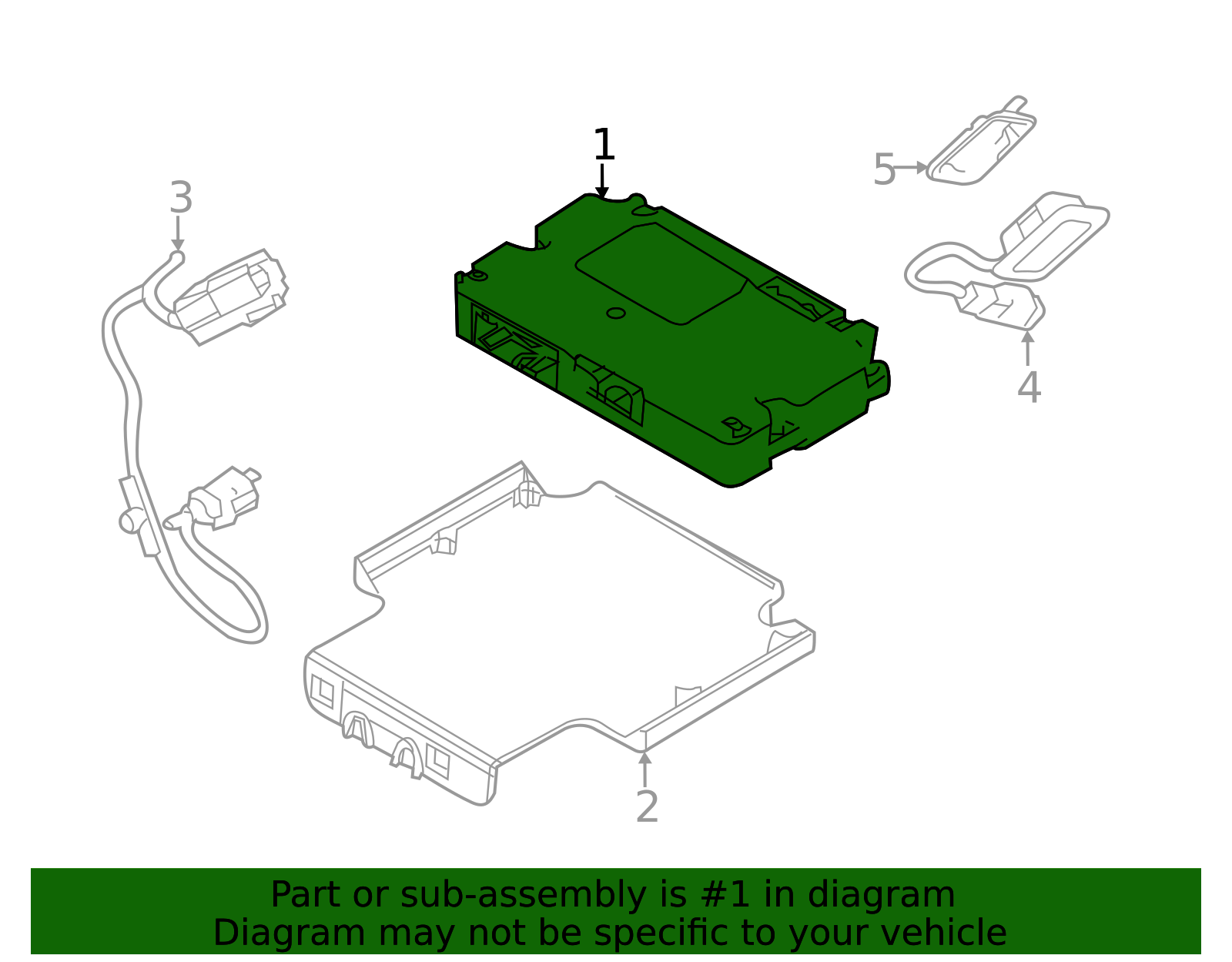 CA8Z-14D212-BA - Mobile Phone Control Module Big 3 Auto Parts