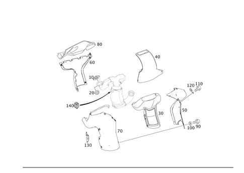 Exhaust Manifold for 2006 Mercedes-Benz SLR McLaren #0