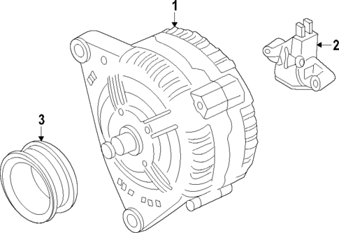 Alternator for 2011 Volkswagen Jetta #2