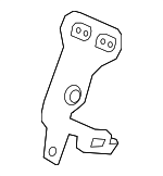 39161TBAA11 - Body: Radio Bracket for Honda: Civic Image