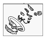 561104R210RAS - Steering: Steering Wheel for Hyundai: Sonata Image