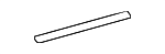 2976801600 - Body: Front Sill Plate for Mercedes-Benz Image