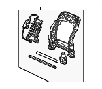81526SWAN52 - Body: Seat Back Frame for Honda: CR-V Image