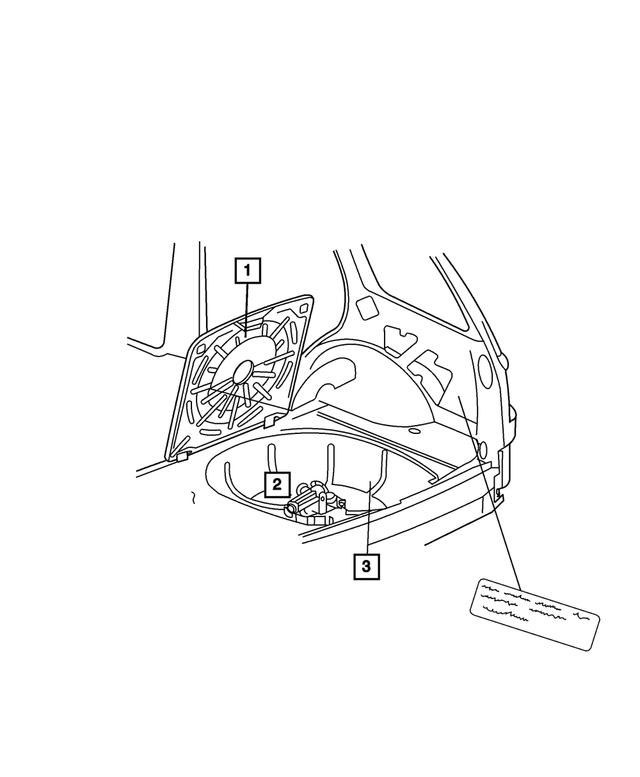 4858621AD - Labels: Jack Caution Label for Mopar Image image