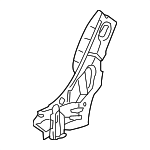 64320TK4A01ZZ - Body: Extension Panel for Acura Image