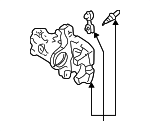 8E0615423 - Brakes: Caliper for Audi: A4, A6, S4 Image