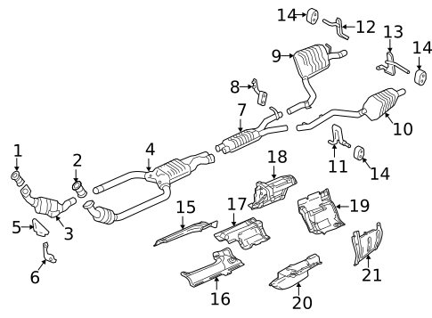 Catalytic Converter for 2015 Mercedes-Benz E 400 #0