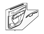 83701TZ5A61ZB - : Door Trim Panel for Acura Image