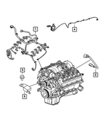 68084312AD - Electrical: Engine Wiring for Mopar Image