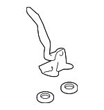 5342047040 - Body: Hinge for Toyota: Prius Image