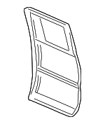 88939751 - Body: Body B-Pillar for Chevrolet: Silverado 1500, Silverado 2500 | GMC: Sierra 1500, Sierra 2500 Image