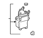 853150E130 - : Washer Reservoir for Lexus: RX350, RX450h, RX450hL Image